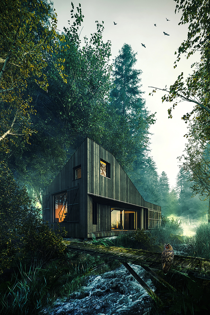 Ombra — Zilvar house in Twin Peaks mood
